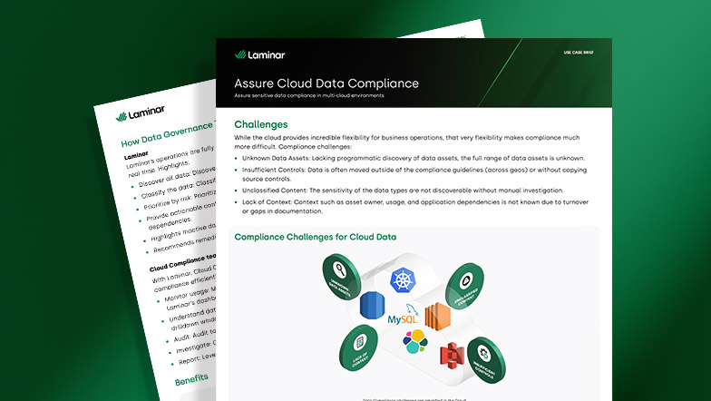 Use Cases: Assure Cloud Data Compliance - Laminar Security