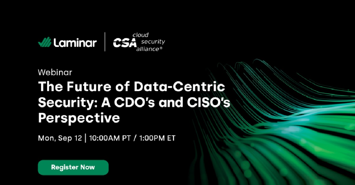 The Future of Data-Centric Security, a CDO's and CISO's Perspective