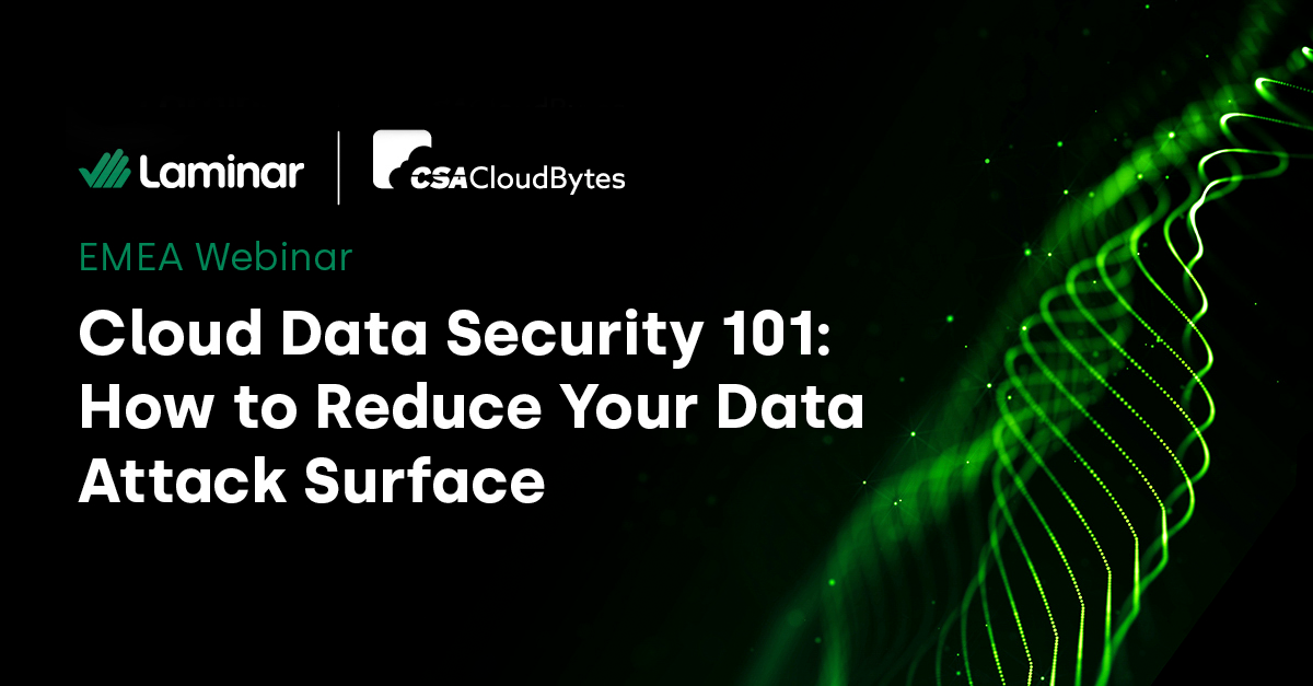 Cloud Data Security 101: How to Reduce Your Data Attack Surface
