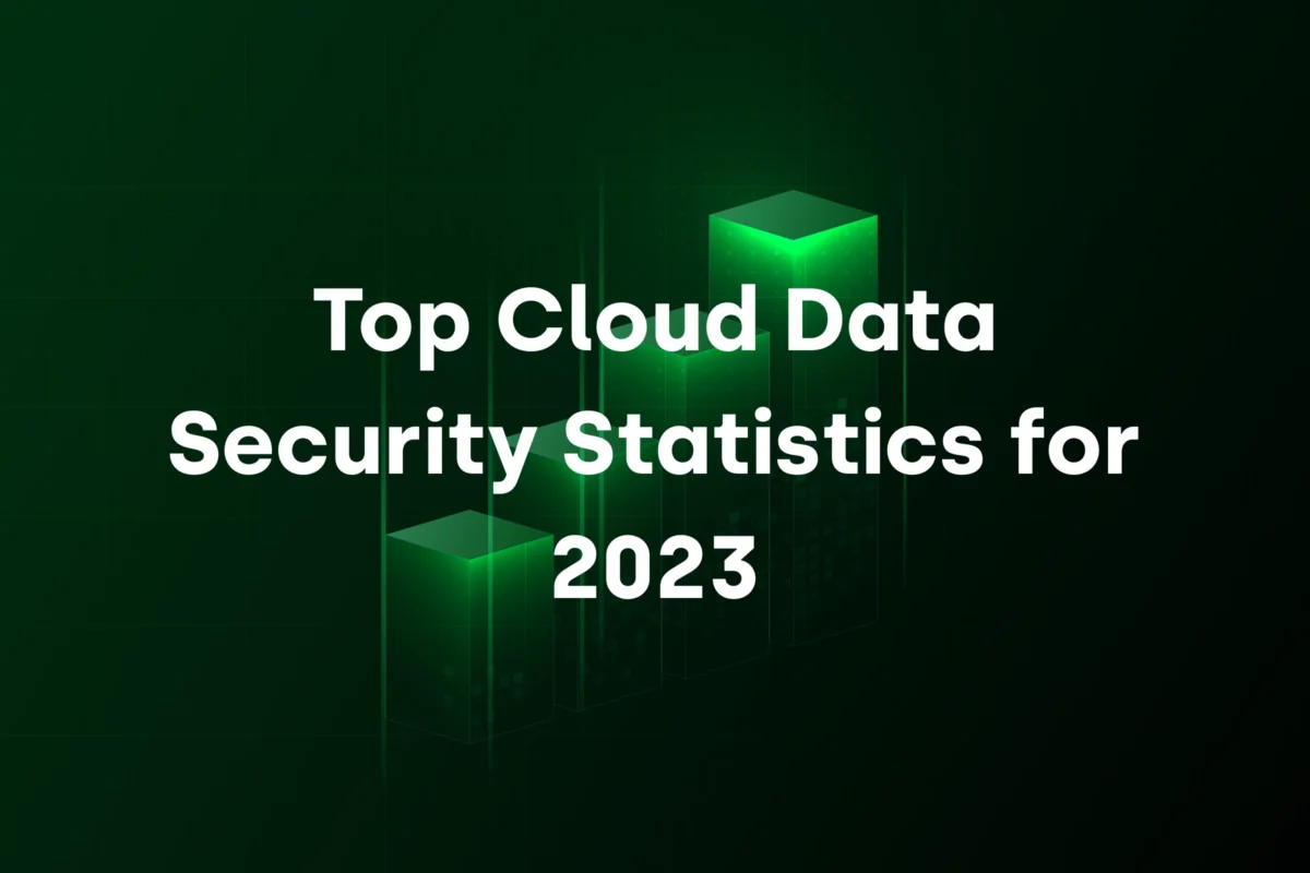 Header image for blog on the top cloud data security statistics for 2023